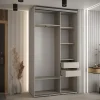Armoire Dakota 2 a portes coulissantes 140/45/235,2 portes