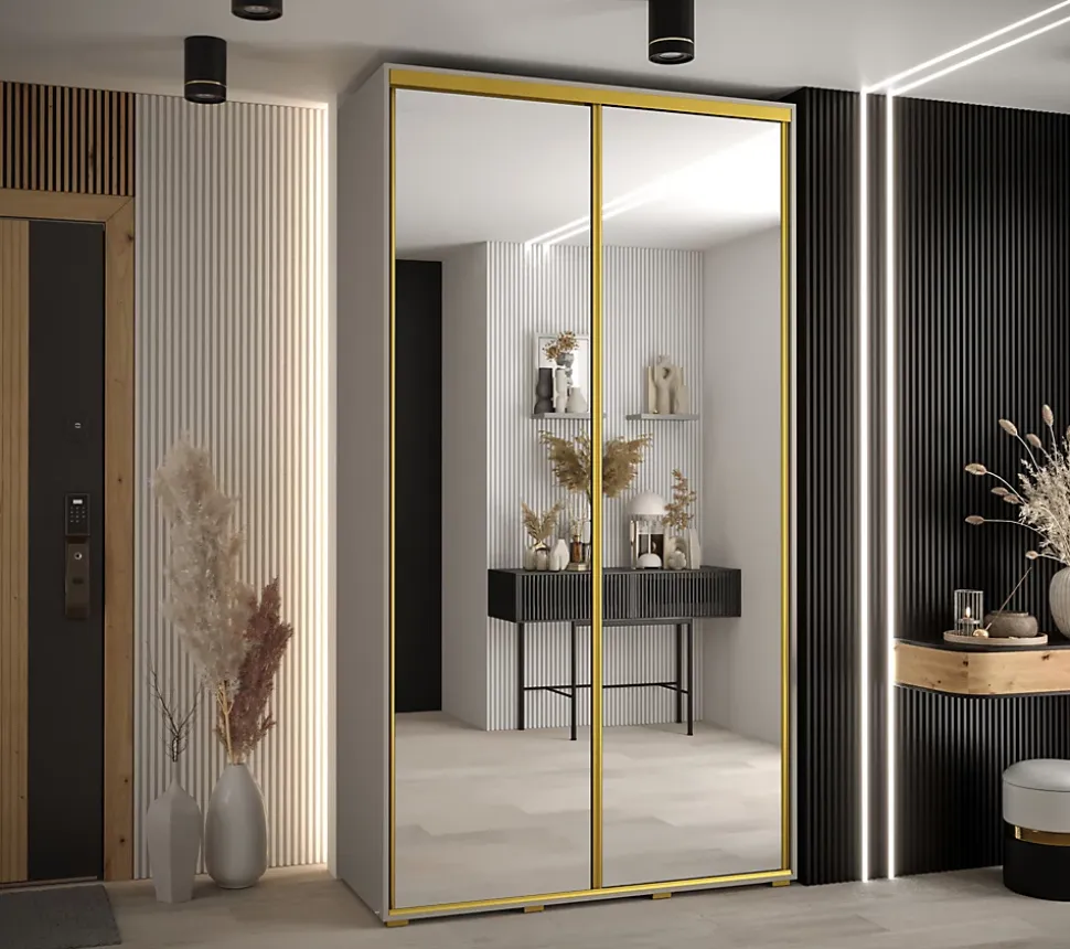 Armoire Dakota 2 a portes coulissantes 140/45/235,2 portes