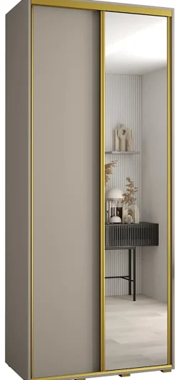 Armoire Dakota 3 a portes coulissantes 100/45/235,2 portes