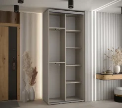 Armoire Dakota 1 a portes coulissantes 120/45/235,2 portes