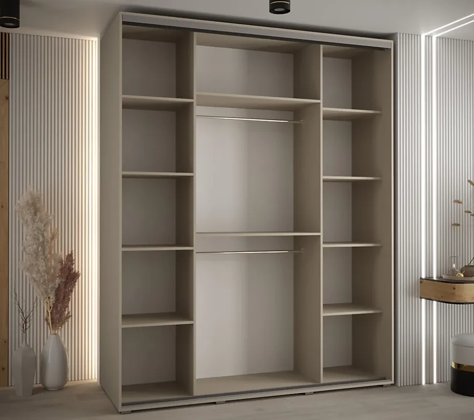 Armoire Dakota 1 a portes coulissantes 190/60/235,3 portes