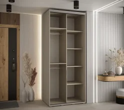 Armoire Dakota 1 a portes coulissantes 110/60/235,2 portes