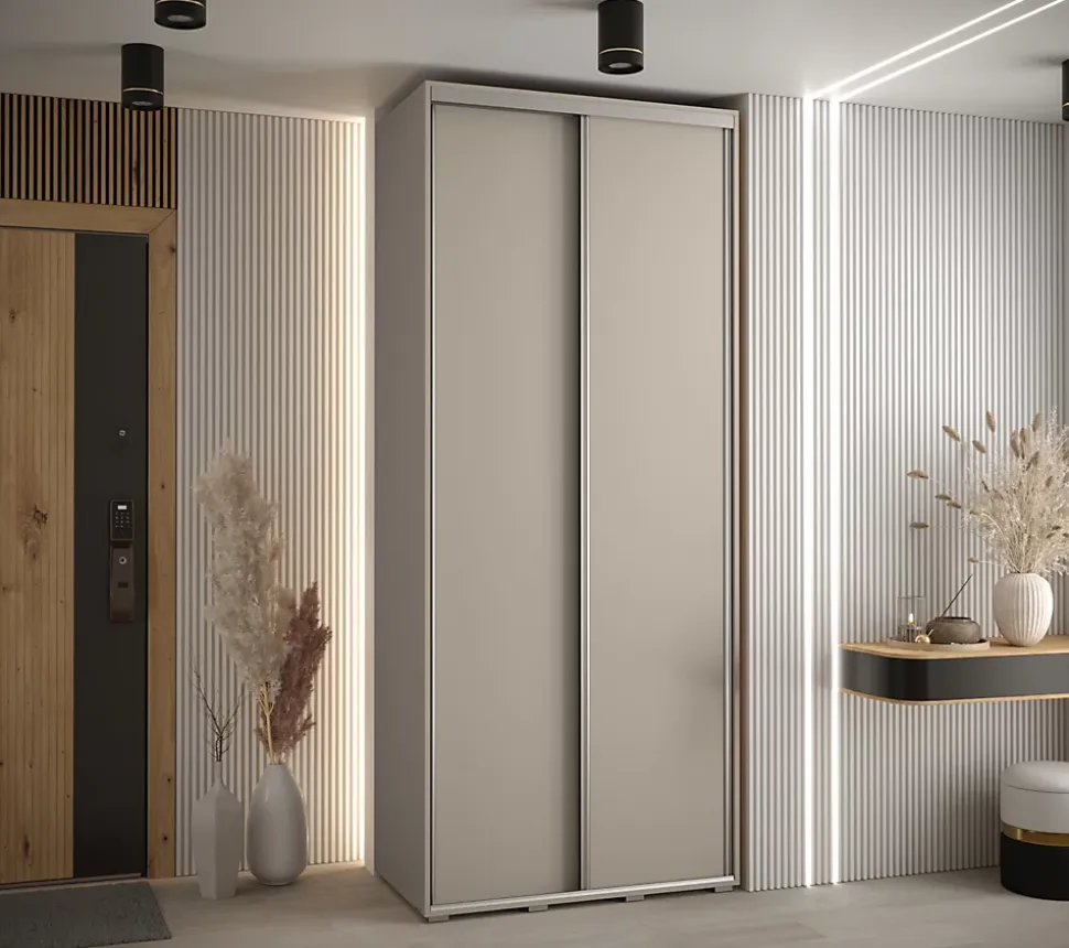 Armoire Dakota 1 a portes coulissantes 100/60/235,2 portes