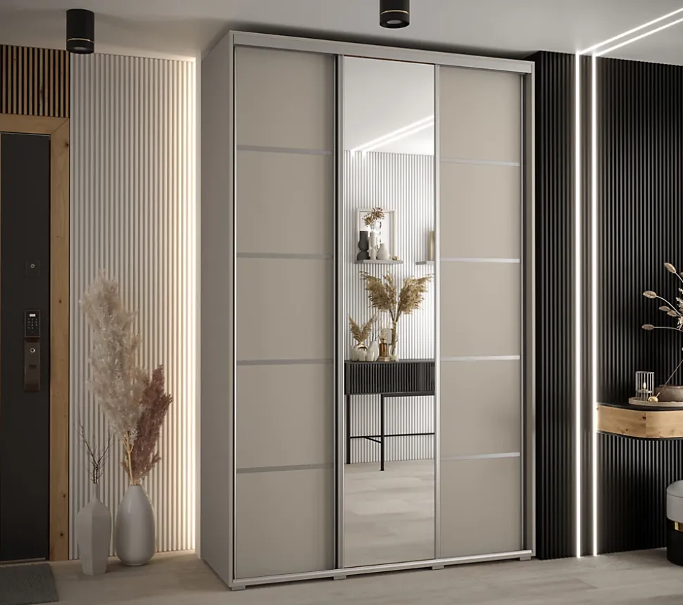 Armoire Dakota 5 a portes coulissantes 150/60/235,3 portes