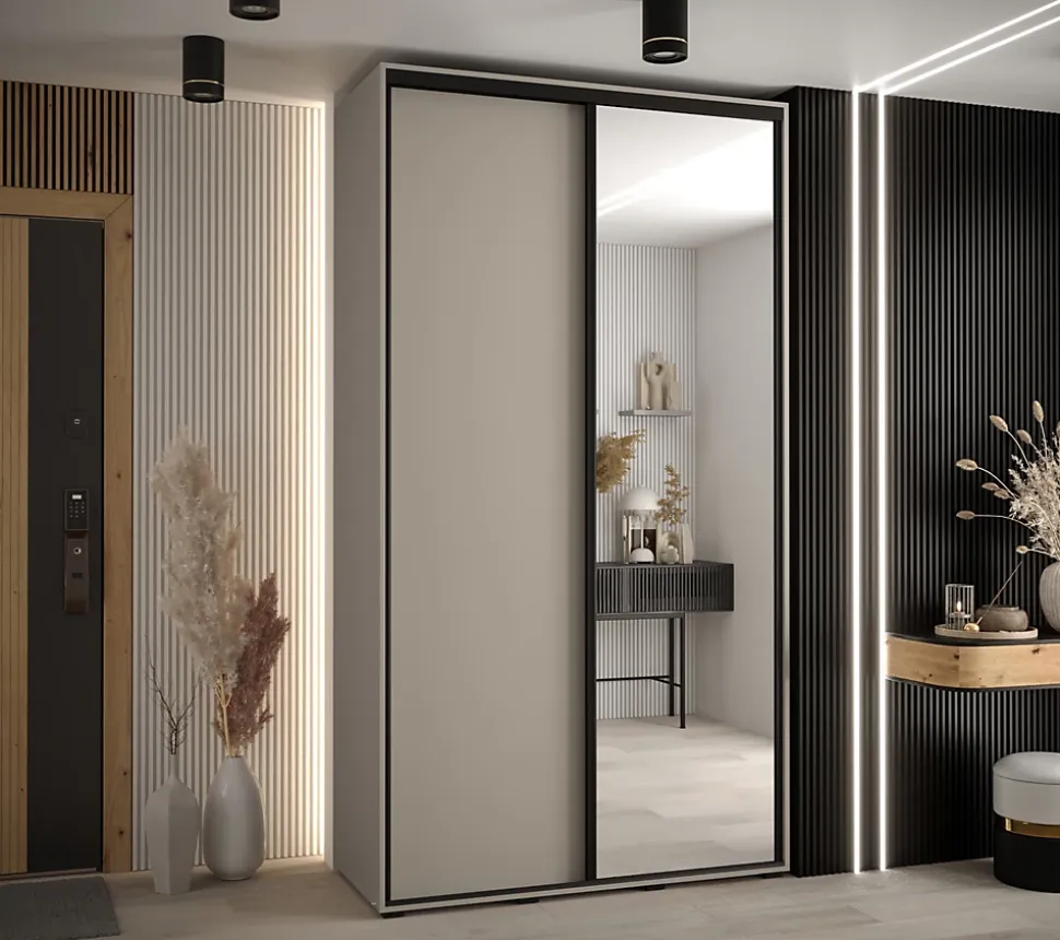 Armoire Dakota 3 a portes coulissantes 140/45/235,2 portes