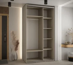 Armoire Dakota 4 a portes coulissantes 130/60/235,2 portes