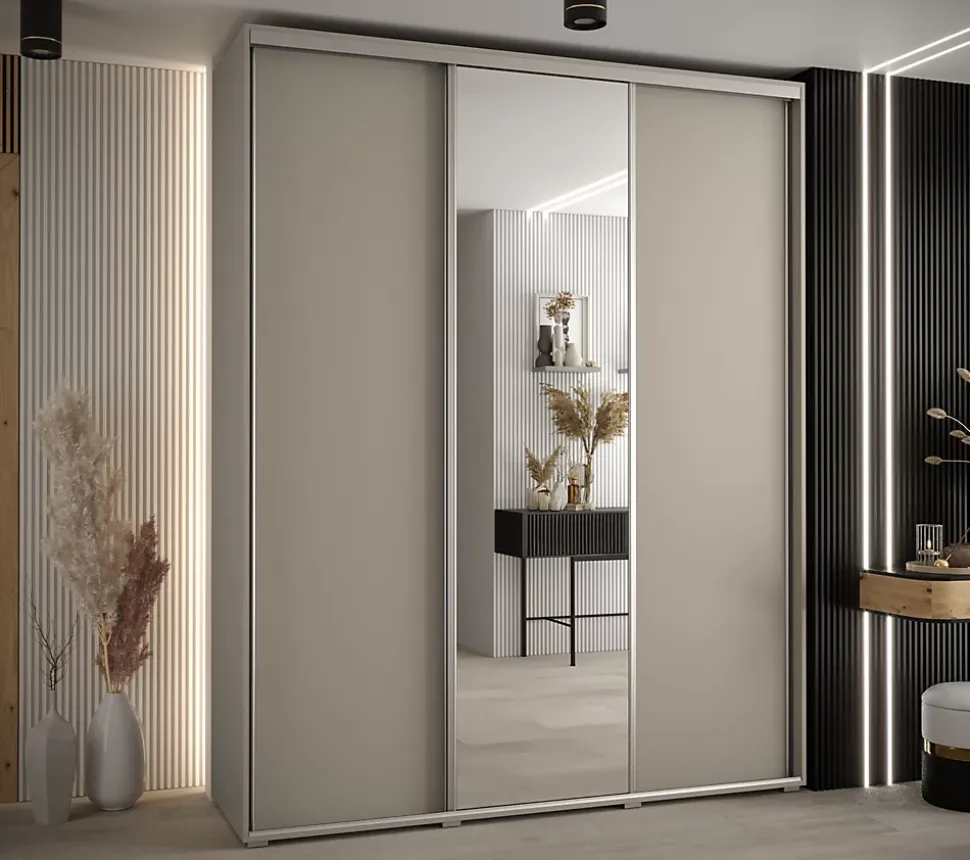 Armoire Dakota 3 a portes coulissantes 200/60/235,3 portes
