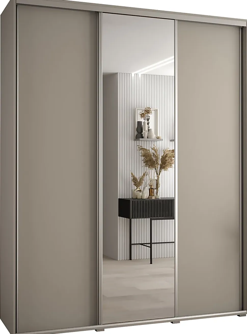 Armoire Dakota 3 a portes coulissantes 200/60/235,3 portes