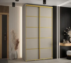 Armoire Dakota 4 a portes coulissantes 130/60/235,2 portes
