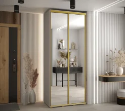 Armoire Dakota 2 a portes coulissantes 110/60/235,2 portes