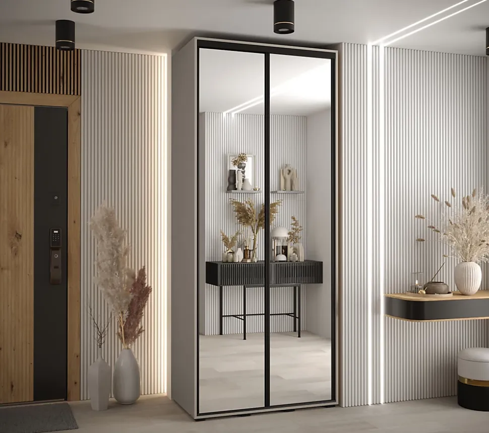 Armoire Dakota 2 a portes coulissantes 120/60/235,2 portes