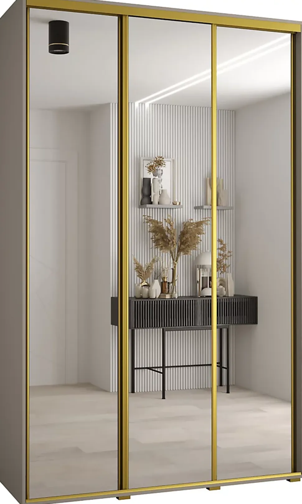 Armoire Dakota 2 a portes coulissantes 160/45/235,3 portes