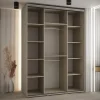 Armoire Dakota 2 a portes coulissantes 160/60/235,3 portes