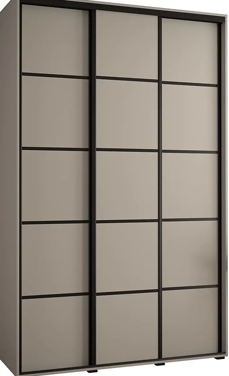 Armoire Dakota 4 a portes coulissantes 160/45/235,3 portes