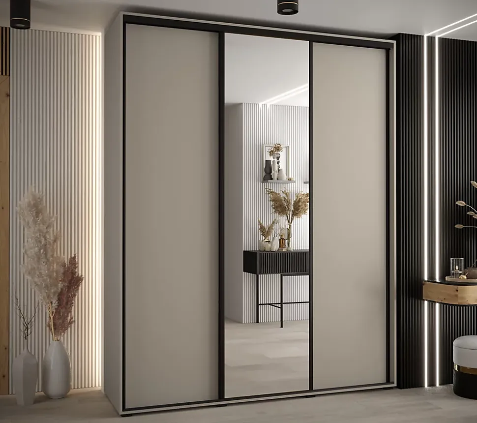 Armoire Dakota 3 a portes coulissantes 200/45/235,3 portes