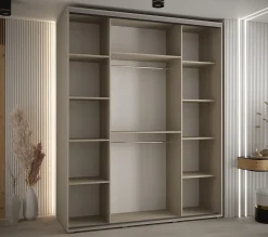 Armoire Dakota 1 a portes coulissantes 190/60/235,3 portes
