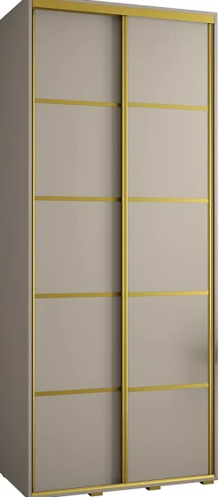 Armoire Dakota 4 a portes coulissantes 120/60/235,2 portes