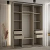Armoire Dakota 1 a portes coulissantes 170/60/235,3 portes