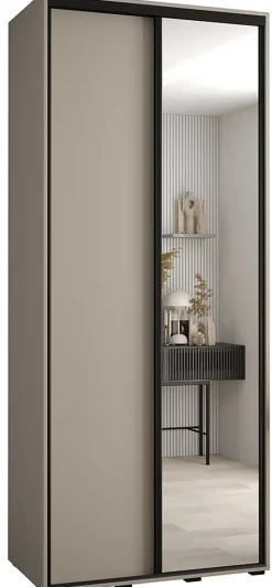 Armoire Dakota 3 a portes coulissantes 120/45/235,2 portes