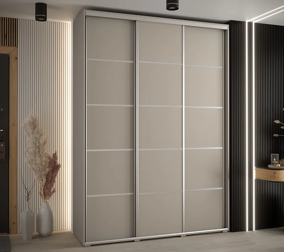 Armoire Dakota 4 a portes coulissantes 170/60/235,3 portes