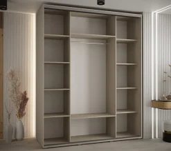Armoire Dakota 2 a portes coulissantes 200/60/235,3 portes