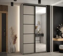 Armoire Dakota 5 a portes coulissantes 130/60/235,2 portes