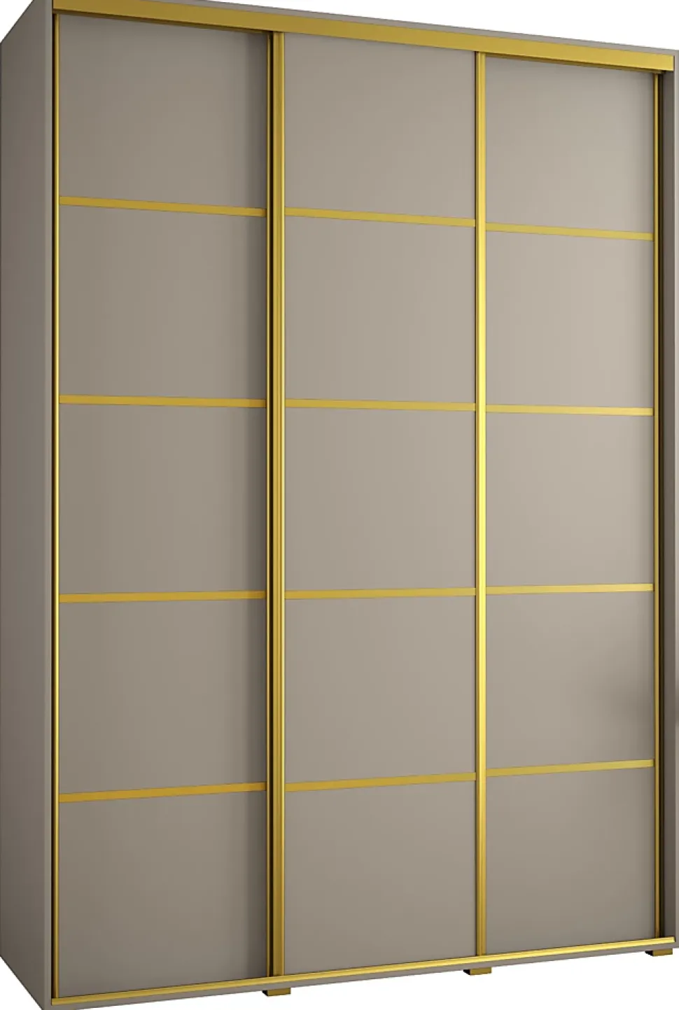 Armoire Dakota 4 a portes coulissantes 170/60/235,3 portes