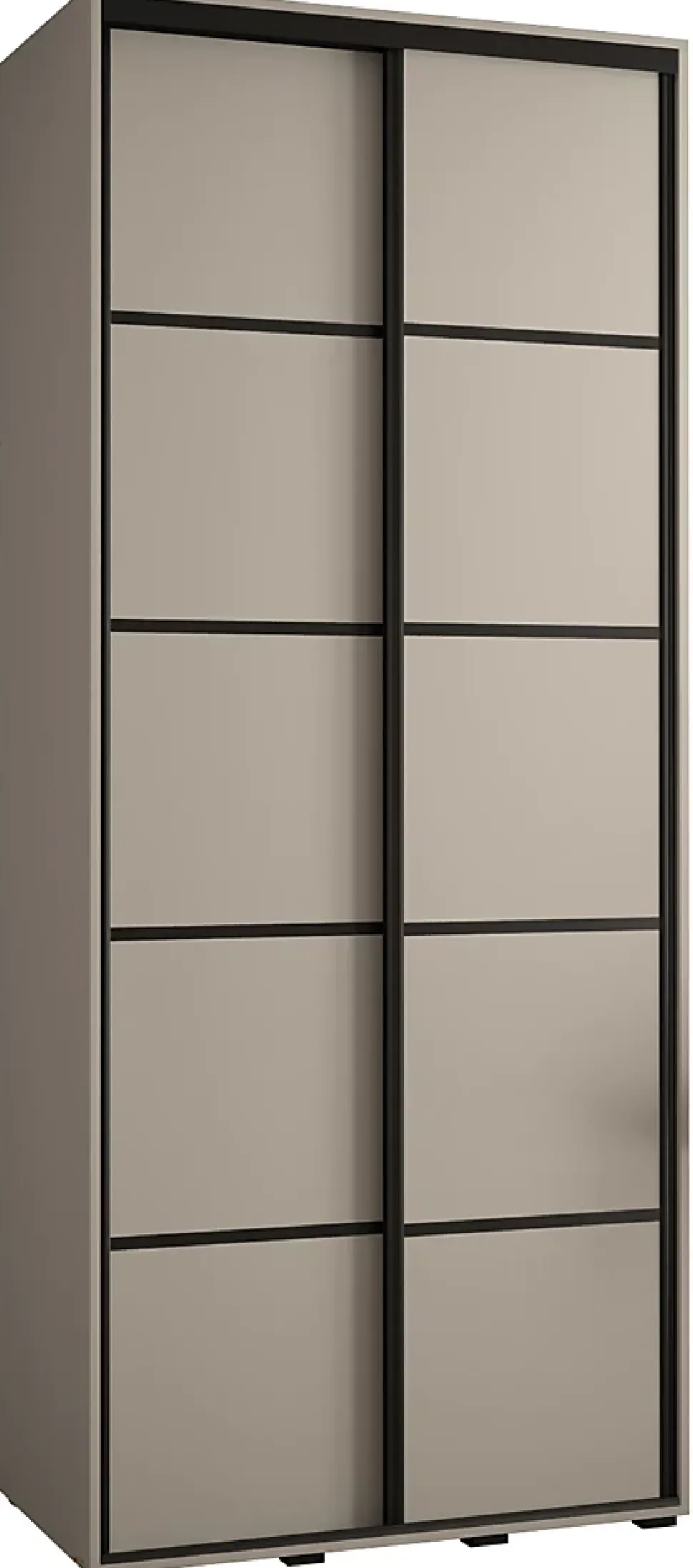 Armoire Dakota 4 a portes coulissantes 110/60/235,2 portes