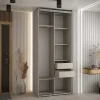 Armoire Dakota 2 a portes coulissantes 110/45/235,2 portes