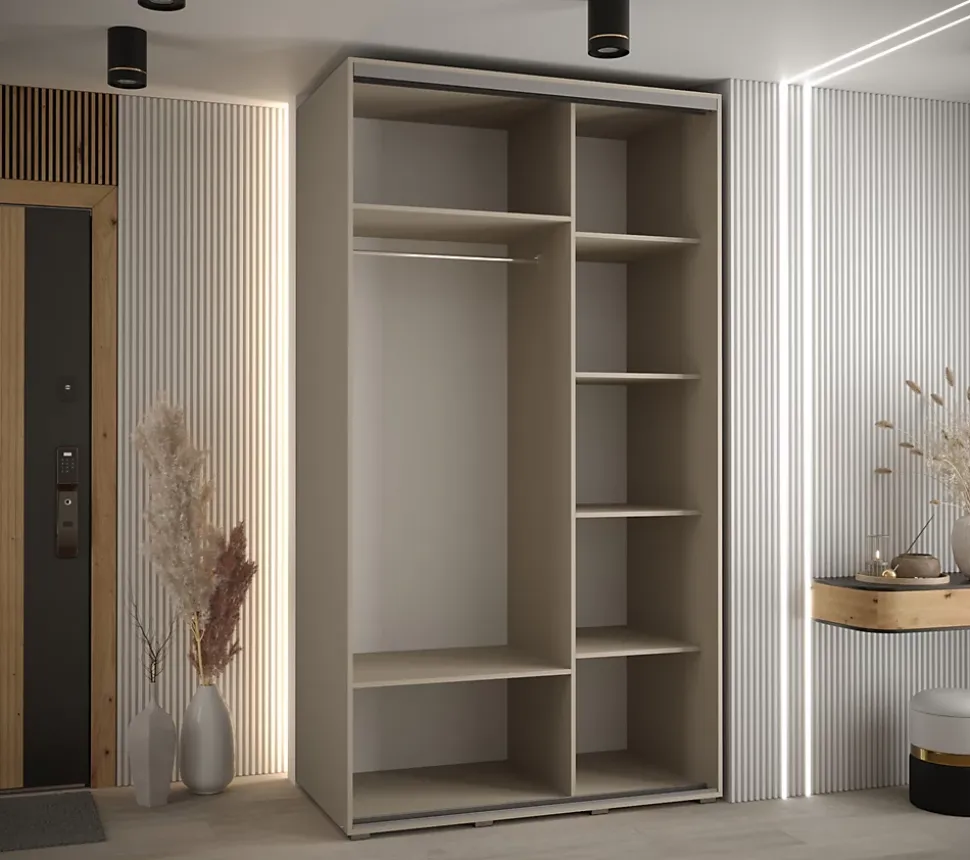 Armoire Dakota 1 a portes coulissantes 130/60/235,2 portes