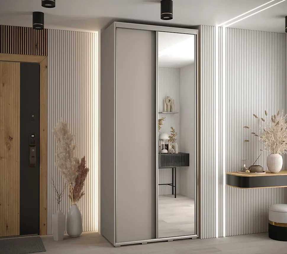 Armoire Dakota 3 a portes coulissantes 100/45/235,2 portes