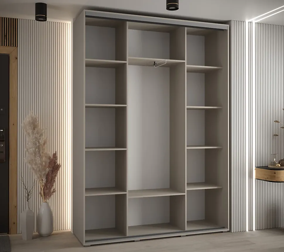 Armoire Dakota 1 a portes coulissantes 170/60/235,3 portes