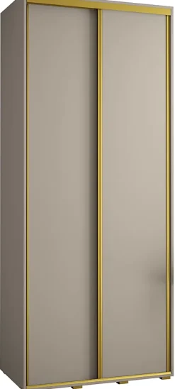 Armoire Dakota 1 a portes coulissantes 120/45/235,2 portes