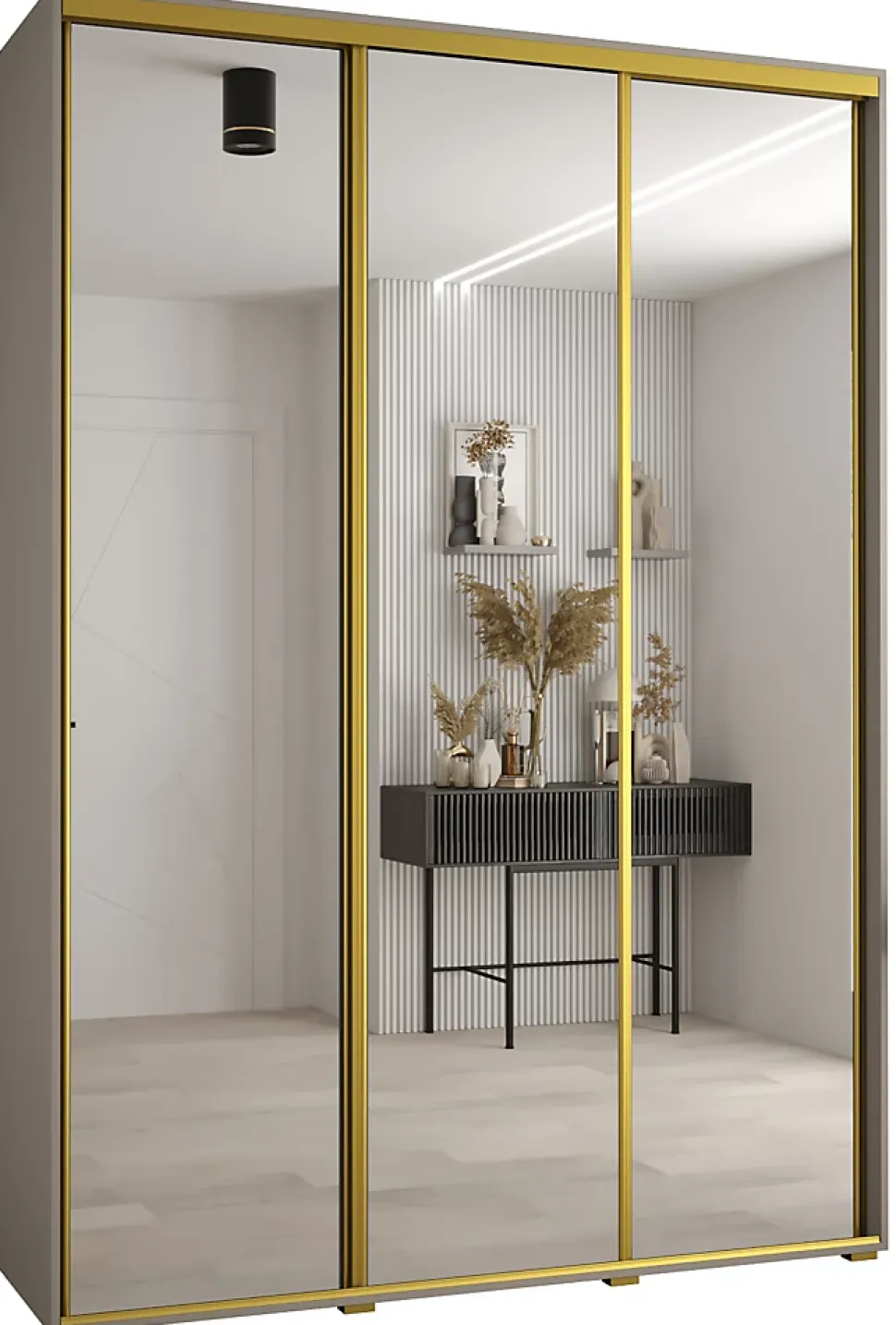 Armoire Dakota 2 a portes coulissantes 170/60/235,3 portes