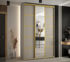 Armoire Dakota 5 a portes coulissantes 150/60/235,3 portes