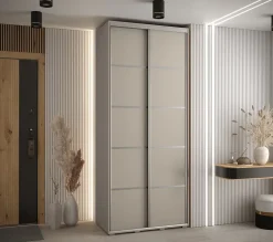 Armoire Dakota 4 a portes coulissantes 100/60/235,2 portes