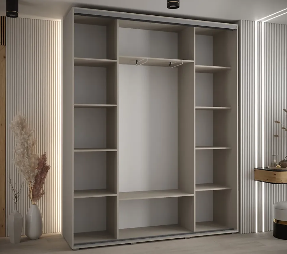 Armoire Dakota 5 a portes coulissantes 200/45/235,3 portes