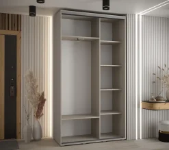 Armoire Dakota 1 a portes coulissantes 140/45/235,2 portes