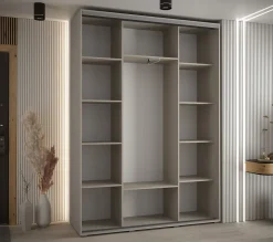 Armoire Dakota 1 a portes coulissantes 160/45/235,3 portes
