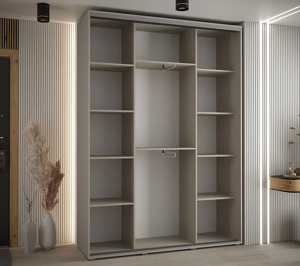 Armoire Dakota 1 a portes coulissantes 160/45/235,3 portes