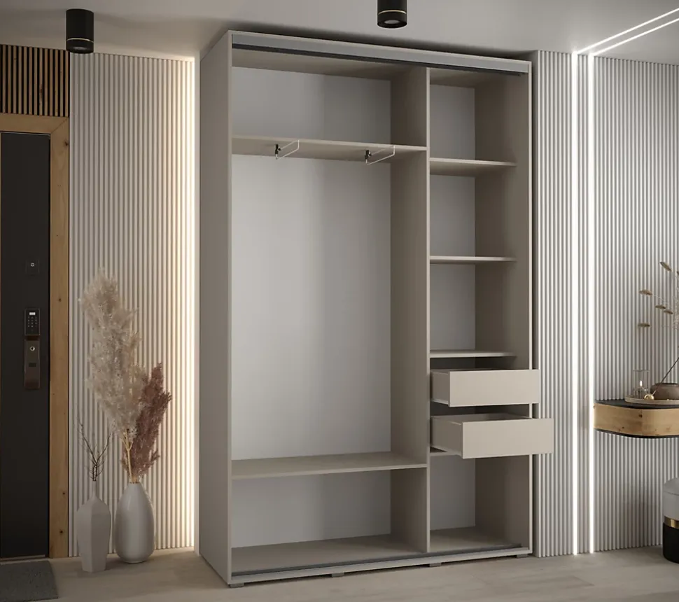 Armoire Dakota 2 a portes coulissantes 150/45/235,3 portes