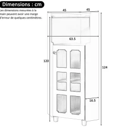 Armoire d'Angle - Meuble de Rangement avec LED Contrôle par Application et Étagère Ouverte - MDF Laqué - Vert