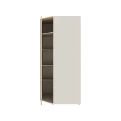 Armoire d'angle FORTE WEXS811-M820 sable chene 92,2x92,2x193,7 cm