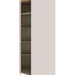 Armoire d'angle FORTE WEXS811-M820 sable chene 92,2x92,2x193,7 cm