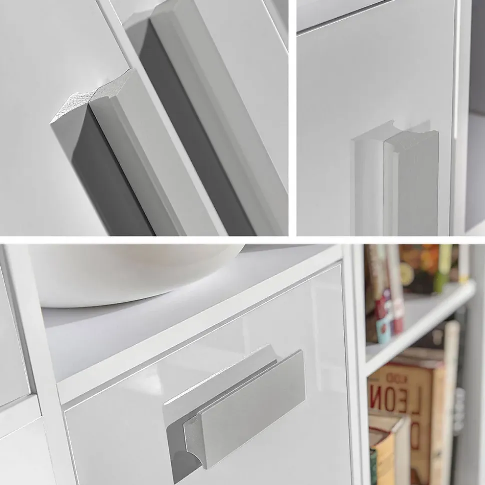 Armoire d'angle Merevari 103, Nombre d'étagères: 3, 191x87x87cm