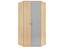 Armoire d'angle Tesmonu 101, Nombre d'étagères: 5, 190x90x90cm