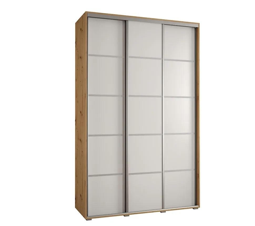 Armoire Davos 4 a portes coulissantes H. 235,2 x L. 160 x P. 45 3 portes