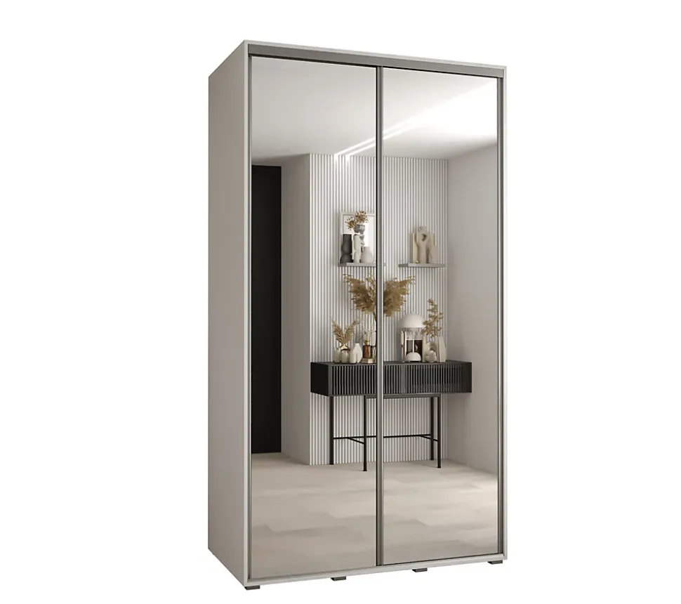 Armoire Davos 2 a portes coulissantes H. 235,2 x L. 140 x P. 60 2 portes