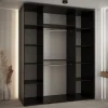 Armoire Davos 9 a portes coulissantes H. 235,2 x L. 200 x P. 60 3 portes