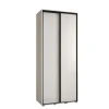 Armoire Davos 1 a portes coulissantes H. 235,2 x L. 110 x P. 45 2 portes